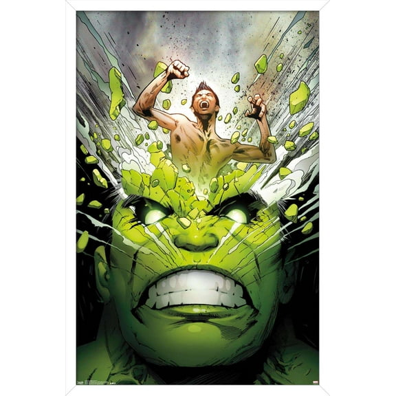 Marvel Comics - The Incredible Hulk - Cover #171 Wall Poster, 14.725" x 22.375", Framed