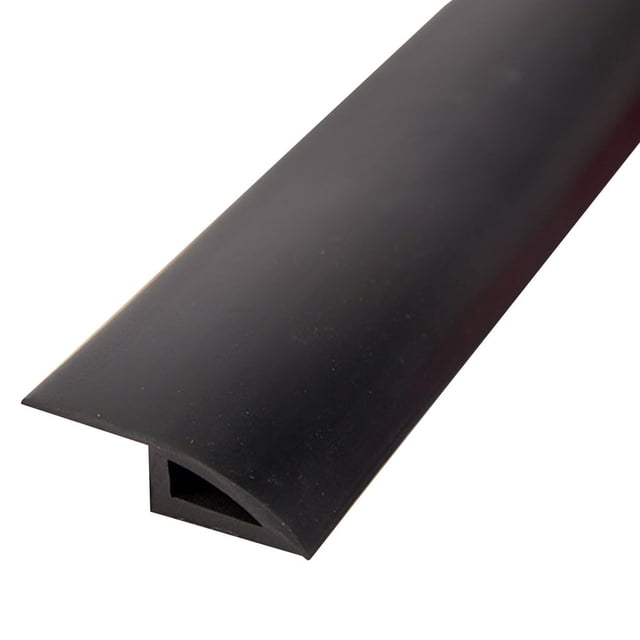 Bande de Transition de Sol 10/15mm Auto-Adhésive Imperméable en PVC Découpable Résistante à l'Usure pour Tapis, Carrelage, Entrée, Seuil, Fournitures pour la Maison