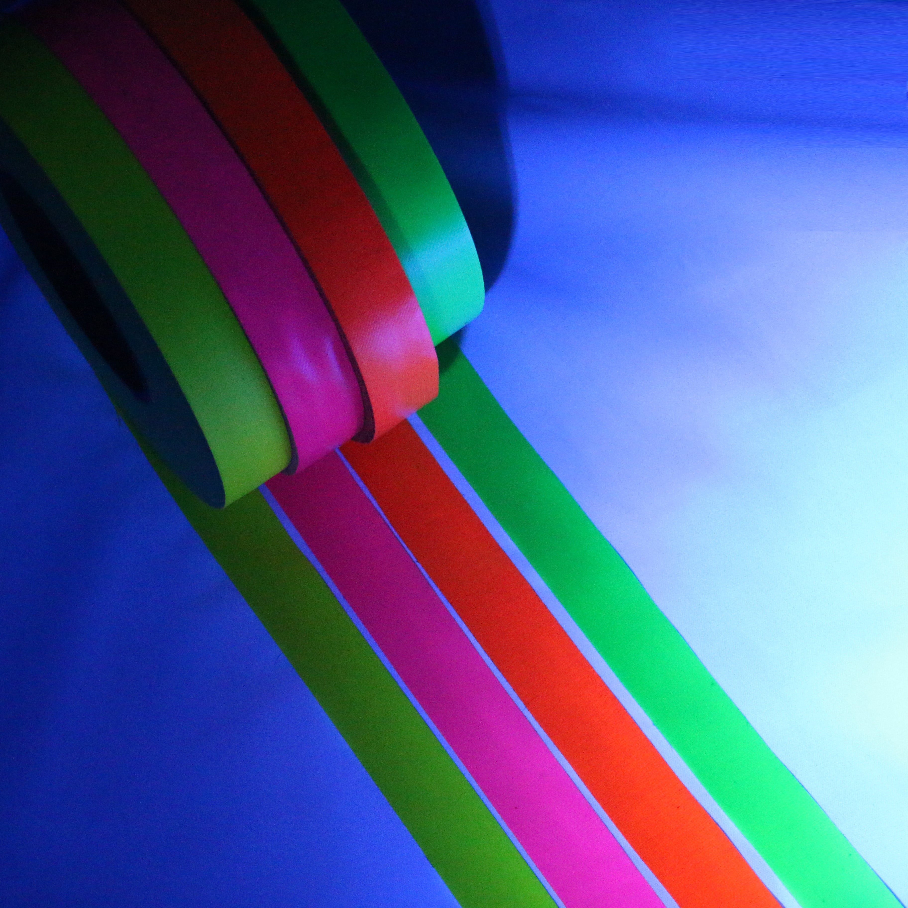 JVCC Fluorescent Duct Tape (DT-ENT): 3 in. (72mm actual) x 60 yds. (Fluorescent Green)