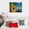 thumbnail image 4 of ONETECH Melody of The Night  Canvas Wall Art Picture Print for Home Decor, 4 of 4