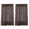 thumbnail image 2 of Cqxid Rideau à Moins de 10 $ Vignes Feuilles Tulle Porte Fenêtre Rideau Draperie Panneau Voile Foulard, 2 of 9