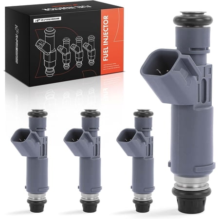 A-Premium Fuel Injectors Compatible with Chevrolet Malibu 2006-2008, HHR 2006-2007, Cobalt & Pontiac G5, G6, Solstice & Saturn Aura, Ion, Sky, Vue, 2.2L 2.4L, Set of 4, Replace# 12606110
