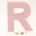 thumbnail image 4 of Madera Rosa 26 Alfabeto Y Letras Marquesina Letras Puerta de Pared Cartel Colgante a-Z para Habitación de Decoraciones de Habitación perfecl  Número de puerta Letra del alfabeto, 4 of 8