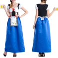 thumbnail image 1 of WILLBEST Vestidos para Mujer Verano Ropa Informal Vintage para Mujer Oktoberfest Ropa Divertida Vestido Largo con Lazo y Tiras Grande​​, 1 of 4