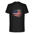thumbnail image 6 of Vetsdori Fourth of July Tshirts for men Summer Red White and Blue Pullover American Flag Short Sleeve Outdoor,Independence Day Mens Tops Patriotic, 6 of 6