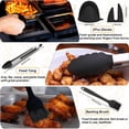 thumbnail image 4 of Air Fryer Accessories,9-Pcs Set for Ninja DZ201, DZ201C, DZ401, Reusable Silicone Air Fryer Liners & Gloves, Air Fryer Rack, Paper Lining, Food Tong, Oil Brush, Suitable for Oven, Microwave, 4 of 8
