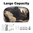 thumbnail image 3 of Bats Tech Gear Oxford Cloth Waterproof Charger Organizer Case for Electronic Devices Storage - Hard Drive Case, Cord Organizer, Travel Cord Organizer Case - 5.9x9.44x3.14 in, 3 of 6