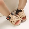 thumbnail image 2 of Baby Boys Girls Contrast Color Rubber Sandals Non-Slip First Walking Shoes, 2 of 9