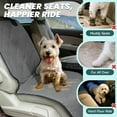 thumbnail image 2 of Dog Front Seatflex Seat Protector for Dog Car Cover for Pet Front Single Bucket Captain Chair Protector Grey, 2 of 6