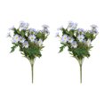 thumbnail image 4 of ZheElen 2pcs Artificial Silk Daisy Flowers Low Maintenance And For Home Faux Flowers blue 5Set, 4 of 6