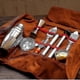 thumbnail image 4 of Bar Bartender Carrying Bag Creative Bartender Canvas Toolkit Pack Bar Tools Cocktail Shaker Set Storage Bag Only, 4 of 5