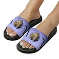 thumbnail image 5 of GZHJMY Stylish Slides for Women Men, Cat's Face Peeks Out of A Hole Soft Flexible Slip-on Sandals Slippers, 5 of 7