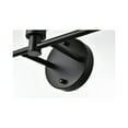 thumbnail image 5 of Living District Jaelynn 3 Light Black And Clear Bath Sconce, 5 of 5