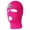 Hot Pink, variant on Eyeball 3-Hole Ski Mask - Red