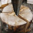 thumbnail image 1 of 32mm Log Splitter, 4PCS Log Splitter for Splitting Wood, Wood Drill Bit with Hexagonal Post Easy to Split Wood, 1 of 3