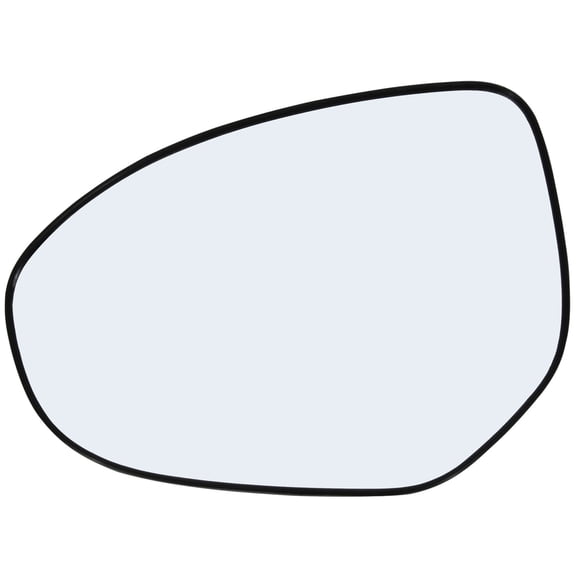 Rugged TUFF Driver Side Mirror Glass Replacement for 2010-2014 Mazda 2, 2010-2014 Mazda 3 (Non-Heated)