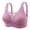 Purple, variant on Ersazi Best Bra Woman Color Comfortable Hollow Out Perspective Bra Underwear No Rims Purple Xl