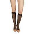 thumbnail image 2 of MeMoi Women's Silky Sheer Knee-High Trouser Socks - Mens - Male, 2 of 6