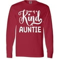 thumbnail image 3 of Inktastic Gift for Aunts | One of a Kind Auntie (white) Long Sleeve T-Shirt, 3 of 5