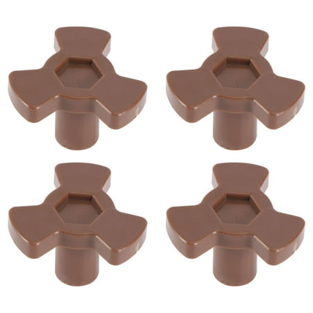 

NUOLUX 4PCS Microwave Turntable Coupler Microwave Rotating Core Turntable Roller