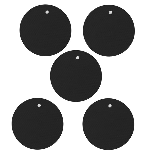 Silicone Trivet Mats,5PCS Silicone Trivet Mats Round Hot Pads Non Slip Hot Pads Best in its Class