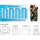 thumbnail image 4 of Gibobby Blusa de Trabajo de Manga Corta Camiseta plisada con estampado flores y cuello botones manga corta para mujer, camiseta informal con ajuste floral,(D,XL), 4 of 4
