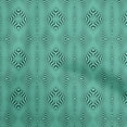thumbnail image 1 of oneOone Viscose Jersey Turquoise Green Fabric Moire Sewing Craft Projects Fabric Prints By Yard 60 Inch Wide, 1 of 4