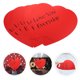 thumbnail image 2 of 20 piezas de material de embalaje de flores para San Valentín, papel de regalo de una sola rosa, soporte para tarjetas de corazón para ramo de boda, fiesta, rojo, 2 of 7
