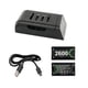 thumbnail image 1 of Cateissary Controlador de Paquete de baterías LED Joystick de viaje Estación de carga Reemplazo del soporte para One S / Videojuegos y accesorios, 1 of 6