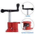 thumbnail image 6 of Masteelf  3 /4 Heavy Tudy Clamp Wood Large Clamps for Woodworking Red, 6 of 8