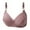 Pink, variant on Wireless Lounge Bras for Women Comfortable Lace Breathable Bra Underwear Hot Pink