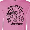 thumbnail image 4 of Inktastic Summer Vacation Mode Virginia Beach Virginia Long Sleeve T-Shirt, 4 of 5