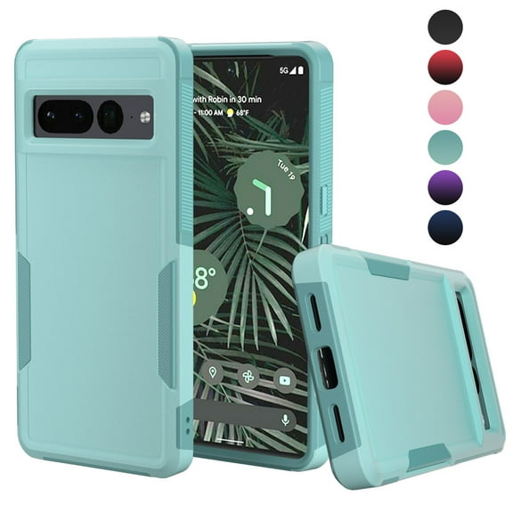 NIFFPD Pixel 7 Pro Case, Shockproof Drop protection Phone Case for Google Pixel 7 Pro Green