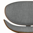 thumbnail image 4 of Simpli Home Marana Dining Chair in Grey Linen Look Fabric, 4 of 10