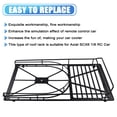 thumbnail image 5 of Roof Rack Metal Luggage Carrier Light-Weight Remote Control Car Modify Parts for Axial SCX6 1/6 RC Car, 5 of 8