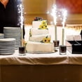 thumbnail image 5 of Cake Candle Sparkler Firework Safe Sin humo Fuente de velas de cumpleaños, 12 piezas, 11 Feliz Sencillez, 5 of 5