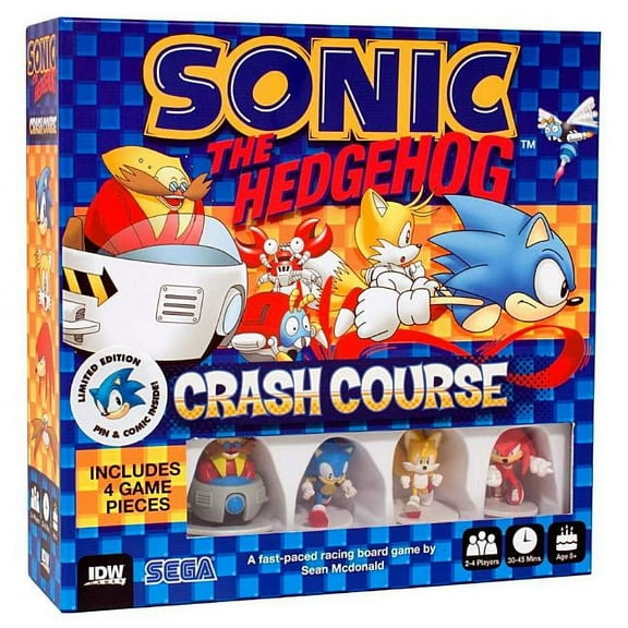 Idw Games Sonic Hedgehog Crash Course Boardgame