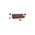 thumbnail image 2 of Meridian Furniture Arc Cognac Vegan Leather Modular Sectional, 2 of 12