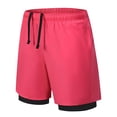 thumbnail image 3 of Gym Shorts Running Shorts With Built In Liner Anti Chafing Workout Athletic Shorts for Outdoor Sports, 3 of 3