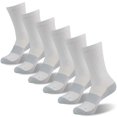 thumbnail image 1 of Calcetines FOOTPLUS de cobre con soporte de arco para senderismo y correr, 6 pares, 1 of 7
