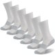 thumbnail image 1 of Calcetines FOOTPLUS para senderismo y correr, color cobre, para hombre, 6 pares, blancos, 1 of 7