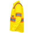 thumbnail image 4 of Camisa de seguridad Just In Trend Clase 3 de manga larga de alta visibilidad, 4 of 6