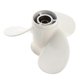thumbnail image 5 of Propeller compatible 9.9 hp 15 hp 9 1/4 x10 marine aluminum alloy propeller 3 blades 8 spline marine engine parts 63V, 5 of 5