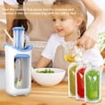 thumbnail image 4 of Fabricante de alimentos para bebés con bolsa de 10 uds, estación de exprimidor de puré de zumo de fruta fresca, bolsas de almacenamiento reutilizables para almacenamiento de aperitivos, 4 of 5
