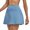 L114-Sky Blue, variant on xfsWaSs Women's Tennis Skirt with Built-In Shorts High Waist 4-Way-Stretch Running Tennis Skirts Lightweight Slim Fit Athletic Golf Skorts