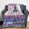 thumbnail image 3 of Custom Memorial Blanket for Loss of Loved One - A Letter from Heanven Sympathy Blanket Loss of Dad Mom Husband Wife Friend in Loving Memory Blanket Personalized A Blankets, 3 of 5