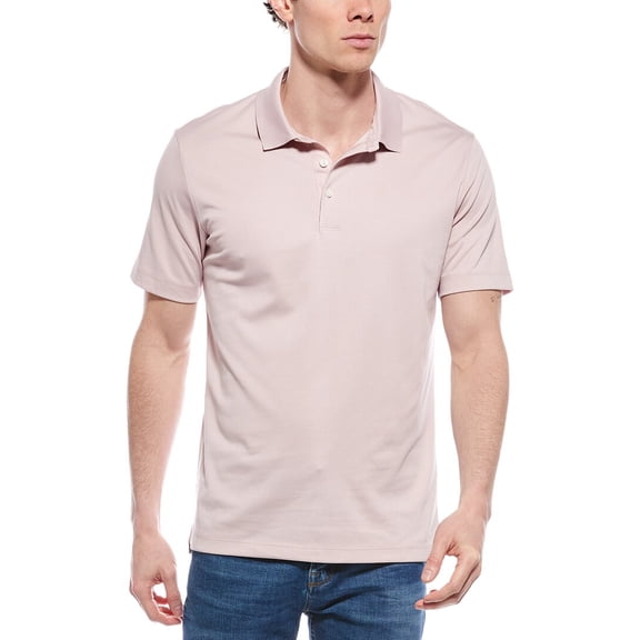 Theory mens Atlas Polo Shirt, m, Pink