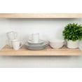 thumbnail image 4 of 10 Strawberry Street Simply Coupe 16-Piece Ceramic Dinnerware Set, Blush Pink, 4 of 8