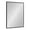Black, variant on Kate And Laurel Rhodes Modern Decorative Rectangle Wall Mirror, 18.75" x 24.75", Black, Contemporary Wall Decor