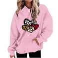 thumbnail image 1 of Birdeem Mode Décontractée pour Femmes Impression de la Saint-Valentin Hauts à Manches Longues Sweat à Capuche, 1 of 1